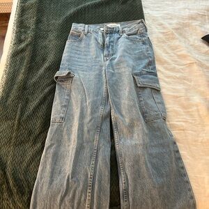 Aritzia High Rise Blue Jeans